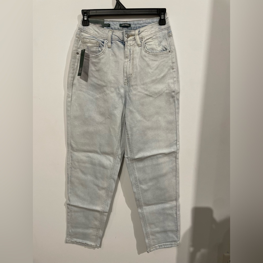 Wild Fable Women’s Super High Rise Curvy Tapered Jeans Size 4/27 inseam NWT